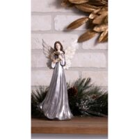 Pewter-Gowned Angel