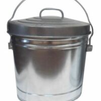Galvanized Seed Can