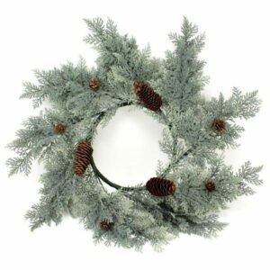 Frosty Pine Wreath