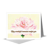 Printed Canvas Card, Comfort