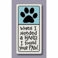 Ceramic Magnet, Your Paw