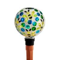 Mosaic Glass Watering Globe