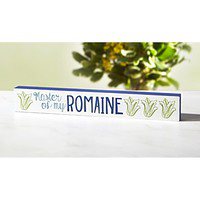 Master Of My Romaine Sign