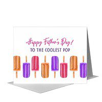 Printed Canvas Card, Cool Pop