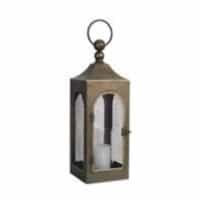 Metal Lantern with Deco Screens