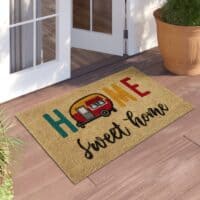 Coir Mat, Home Sweet Camper Home