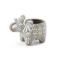 Ceramic Elephant Planter