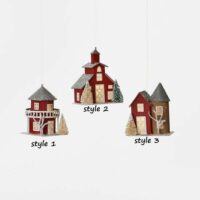 Light-Up Barn Ornament