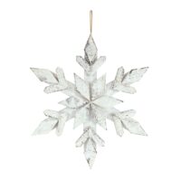 Rustic Snowflake Ornament