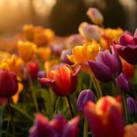 Triumph, Blushing Purple Mix