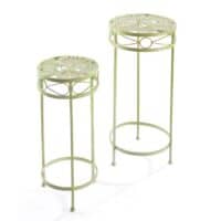 Metal Lily Pad Plant Stand