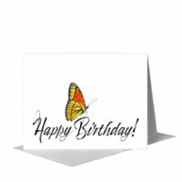 Printed Canvas Card, Viceroy