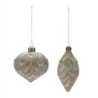 Vintage Style Pearl Encrusted Ornament