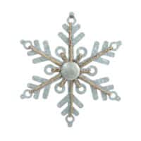 Galvanized Metal Snowflake