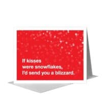 Printed Canvas Card, Blizzard