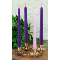 Snowflake Advent Ring Candle Holder