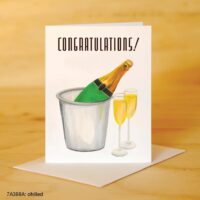 Printed Canvas Card, Chilled