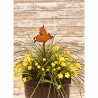 Rustic Flying Pig Stake