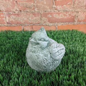 Concrete Bird, Cardinal, Round