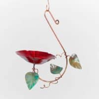 Hanging Flower Birdfeeder
