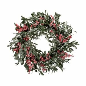 Frosted Greenery Wreath