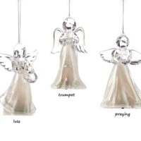 Acrylic Led Angel Ornament