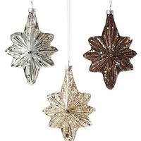 Glitter & Sequin Star Ornament