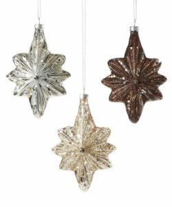 Glitter & Sequin Star Ornament