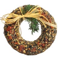 Pecan Wreath Bird Treat