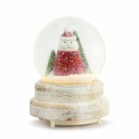 Light-Up Musical Santa Snow Globe