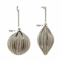 Bronze Glitter Ornament