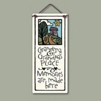 Ceramic Plaque, Memories