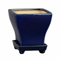 Square Cobalt Planter