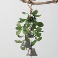 Mistletoe & Silver Bell Swag