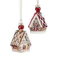 Miniature Gingerbread House Ornament