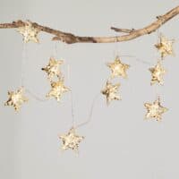 Lighted Star Garland
