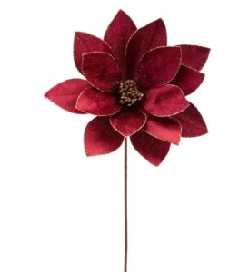 Burgundy Magnolia Pick