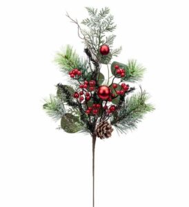 Cone Berry Ornament Spray