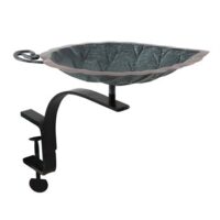 Aspen Leaf Birdbath & Railing Bracket