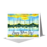Printed Canvas Card, Reflection