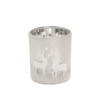 Winter Deer Votive Holder