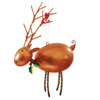 Festive Reindeer Ornament