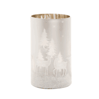 Winter Deer Candle Holder
