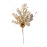 Mixed Pine & Silver Dollar Spray