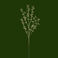 Metallic Gold Berry Branch