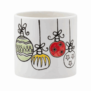 Christmas Ornament Planter