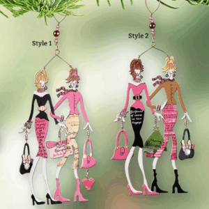 Girlfriends Duo Ornament