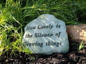 Concrete Garden Stone, How Lovely