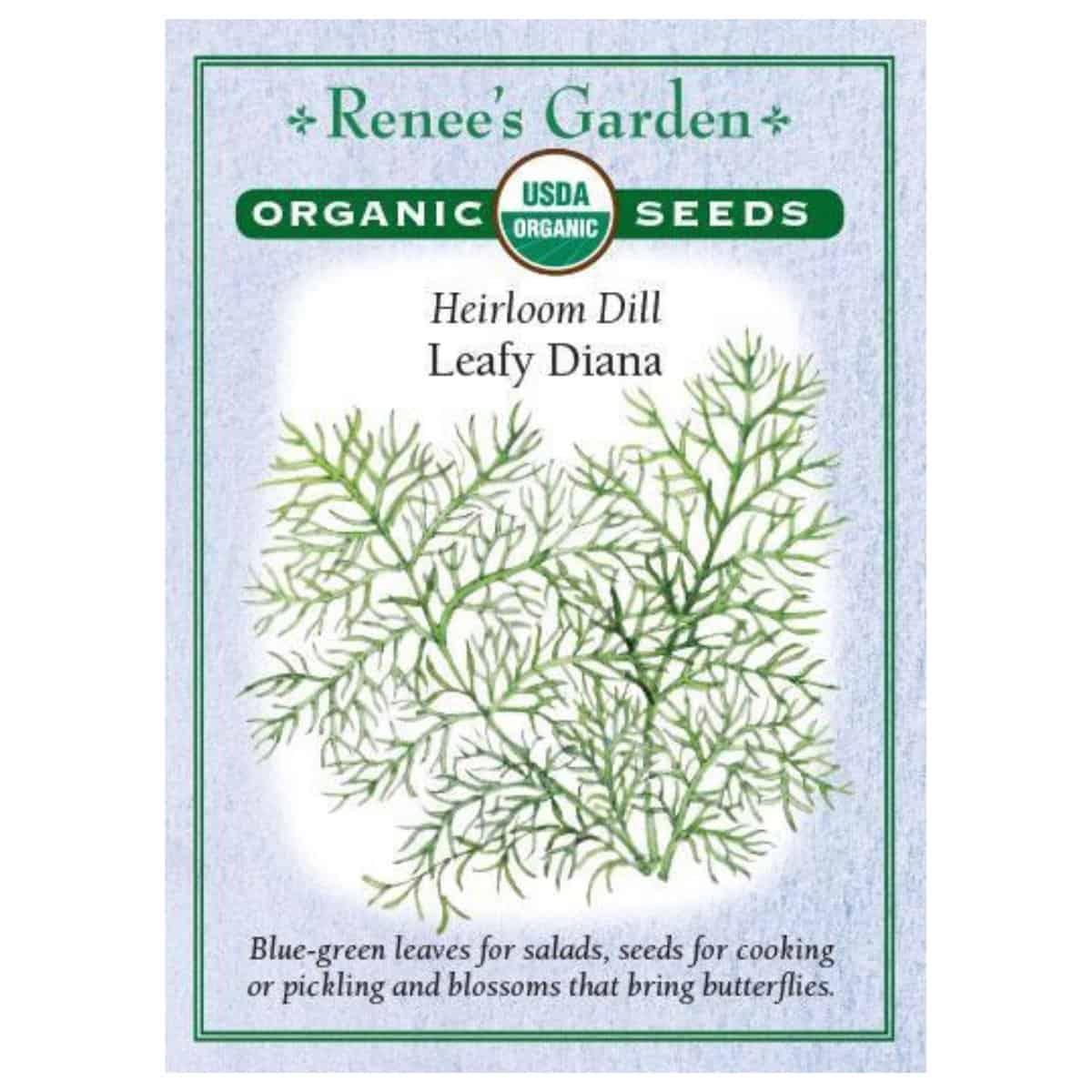 Herb Seeds, Plants, Seeds & Bulbs, Seeds > Dill, Leafy Diana Organic