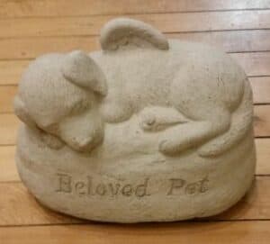 Concrete Beloved Pet, Dog
